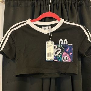 Adidas crop top